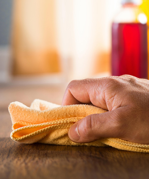 Hardwood floor maintenance and other services by Red Oak Hardwood Floor